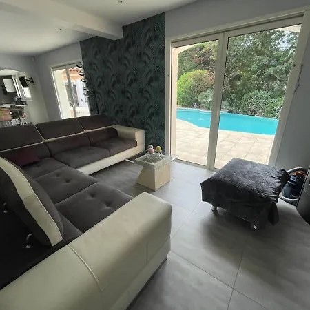 别墅 Baccara, Piscine Privee, Plages A Pieds